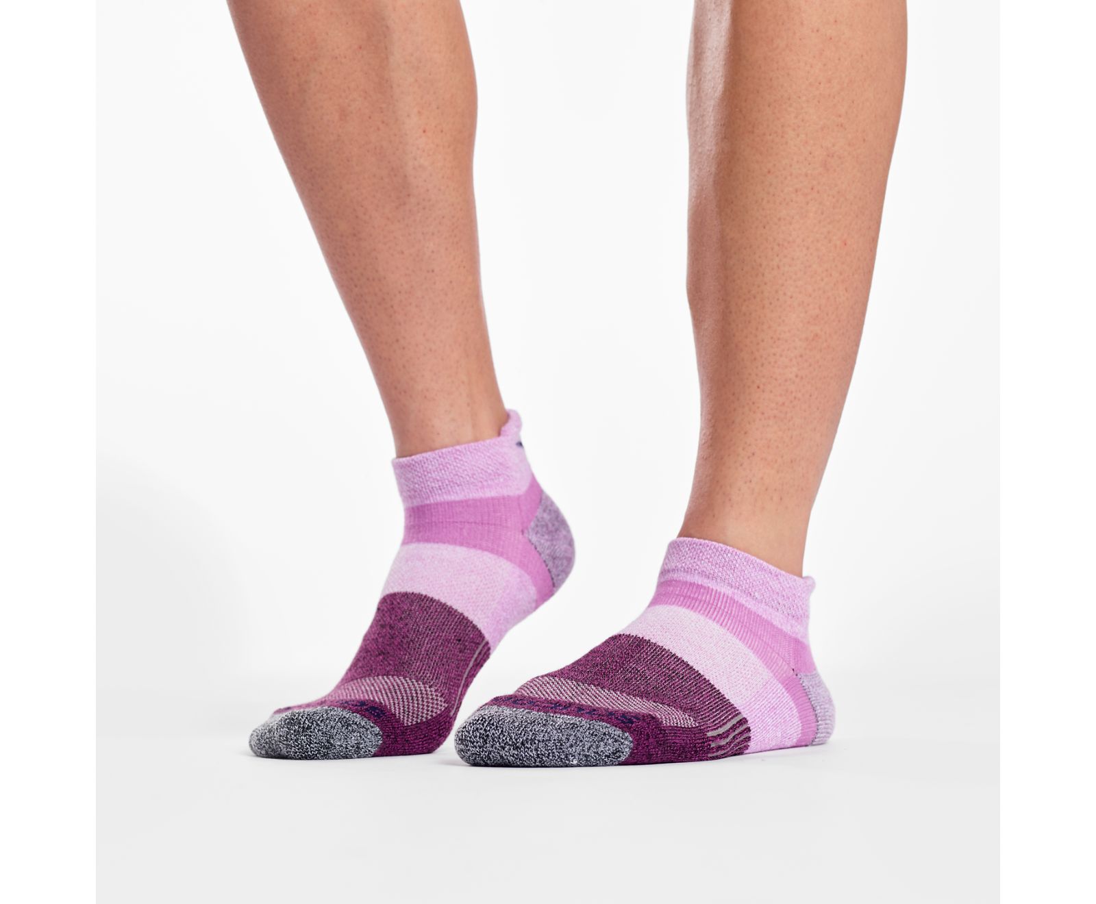 Calcetines Saucony Inferno No Show Tab 3-Pack Niños Rosas | México 791AHKP